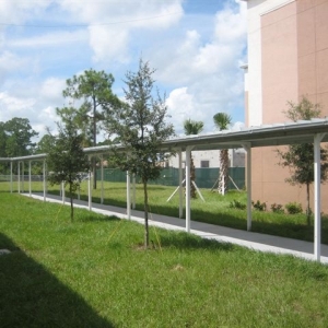 Pedestrian Walkway Cover